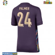 England Cole Palmer #24 Auswärtstrikot Frauen EM 2024 Kurzarm
